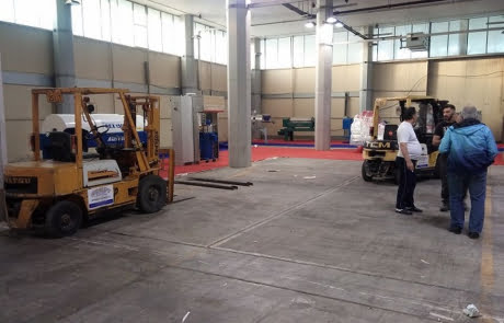 Ενοικιάσεις κλαρκ σε εκθέσεις forklift-solutions.gr