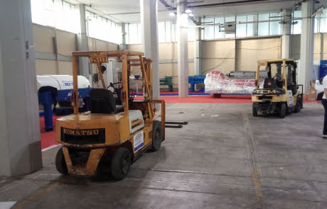 Ενοικιάσεις κλαρκ σε εκθέσεις forklift-solutions.gr
