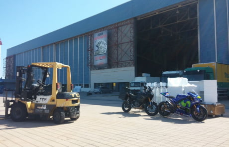 Ενοικιάσεις κλαρκ σε εκθεσιακά κέντρα forklift-solutions.gr