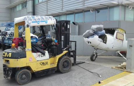 Μεταφορά Ολυμπιακής με κλαρκ forklift-solutions.gr