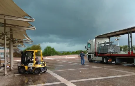 Ενοικιάσεις κλαρκ σε εκθεσιακά κέντρα forklift-solutions.gr