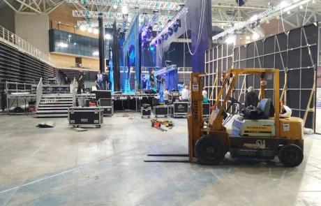 Ενοικιάσεις κλαρκ σε εκθεσιακά κέντρα forklift-solutions.gr